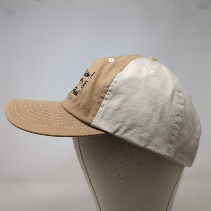 Grand Teton National Park Est. 1929 Strapback Hat Tan OS Adjustable Embroidered