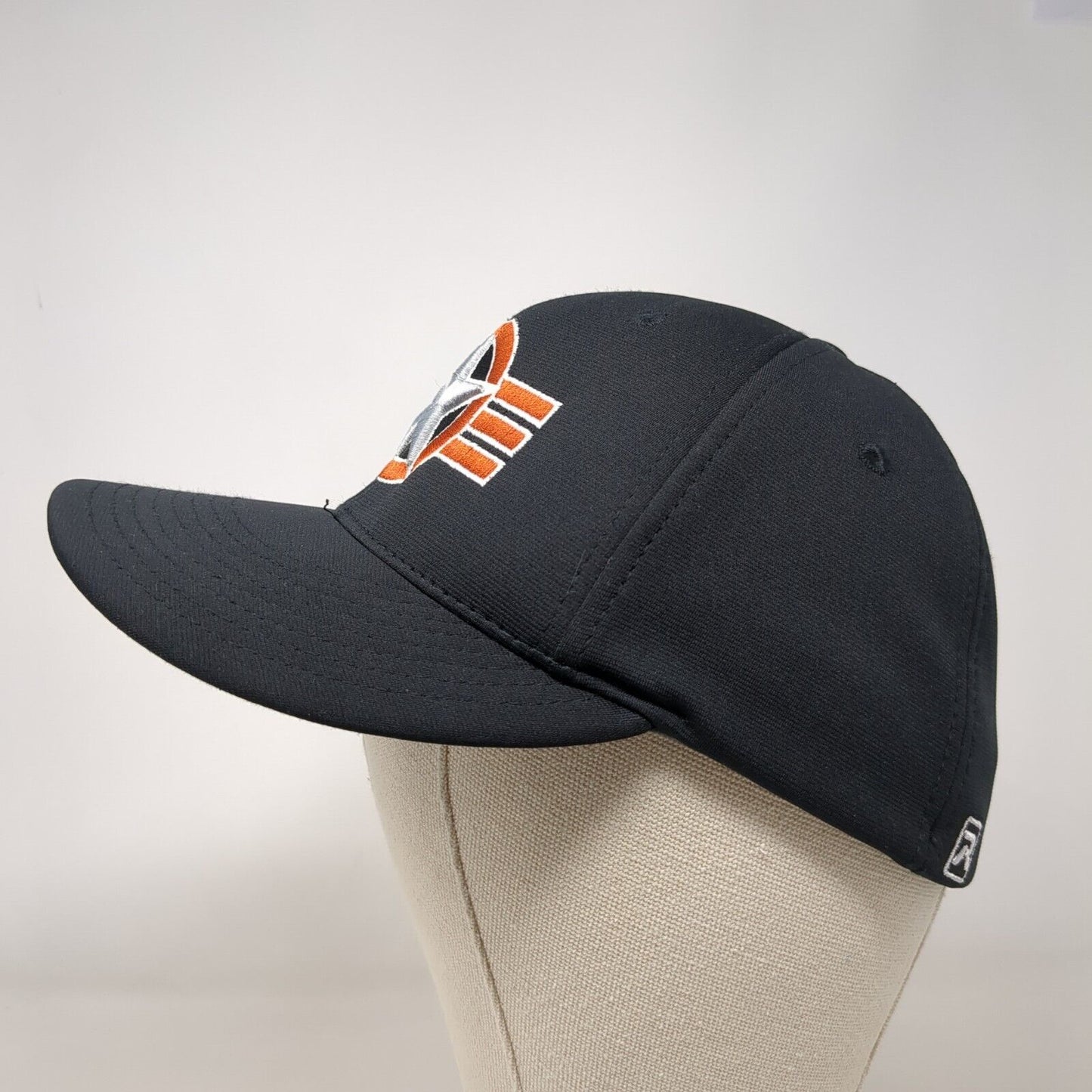 Ridgevue Fitted Hat Black Small-Medium Embroidered Richardson 6 Panel