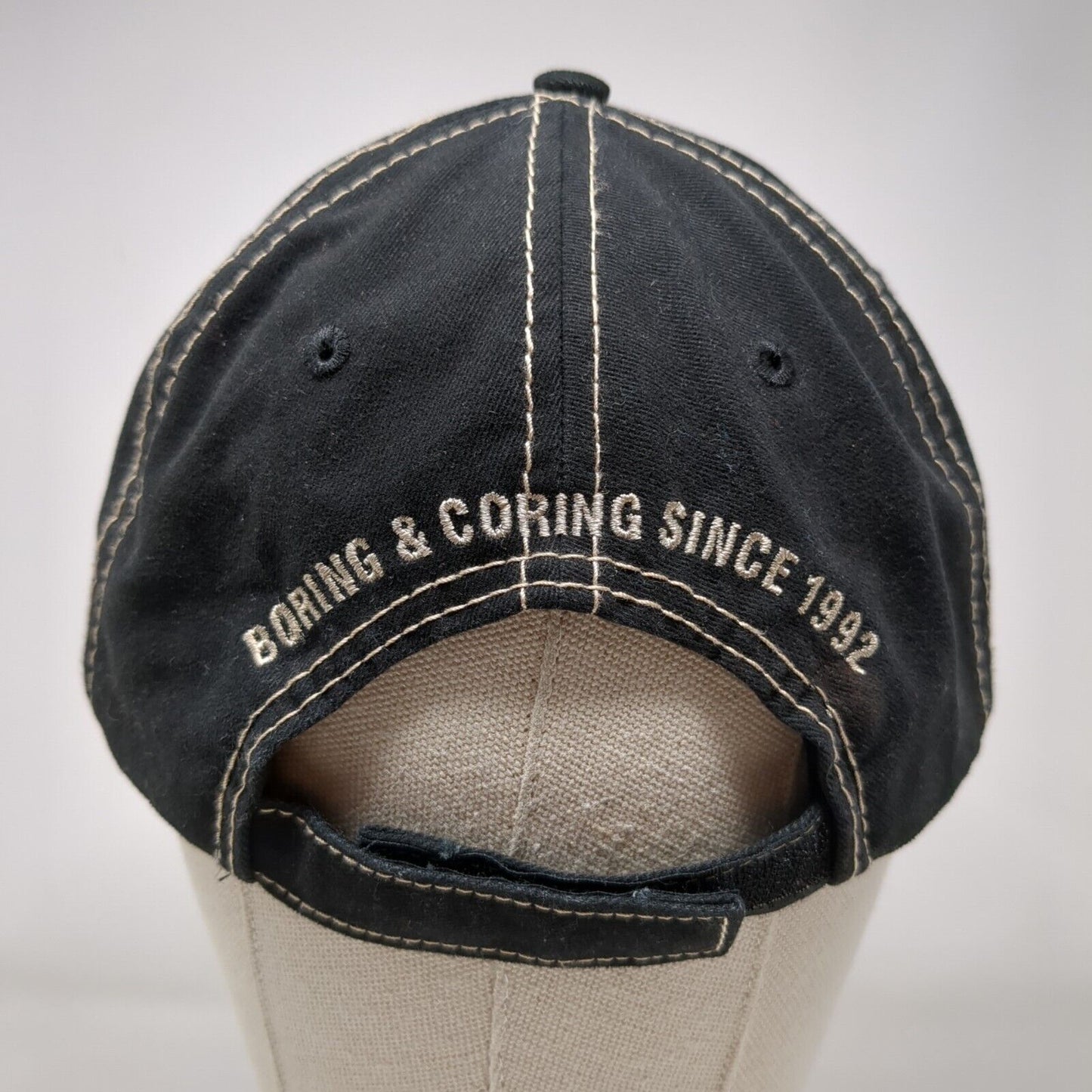 Haz Tech Drilling Inc Nampa ID Billing MT Strapback Hat Black OSFA 6 Panel MAX