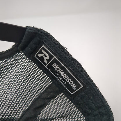 DM03 Orlando FL Snapback Trucker Hat Black OS Adjustable Mesh Back Richardson