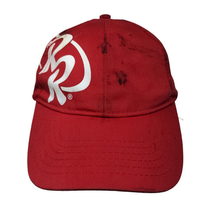 Red Robin Gourmet Burgers And Brews Strapback Hat Red One Size Uniform