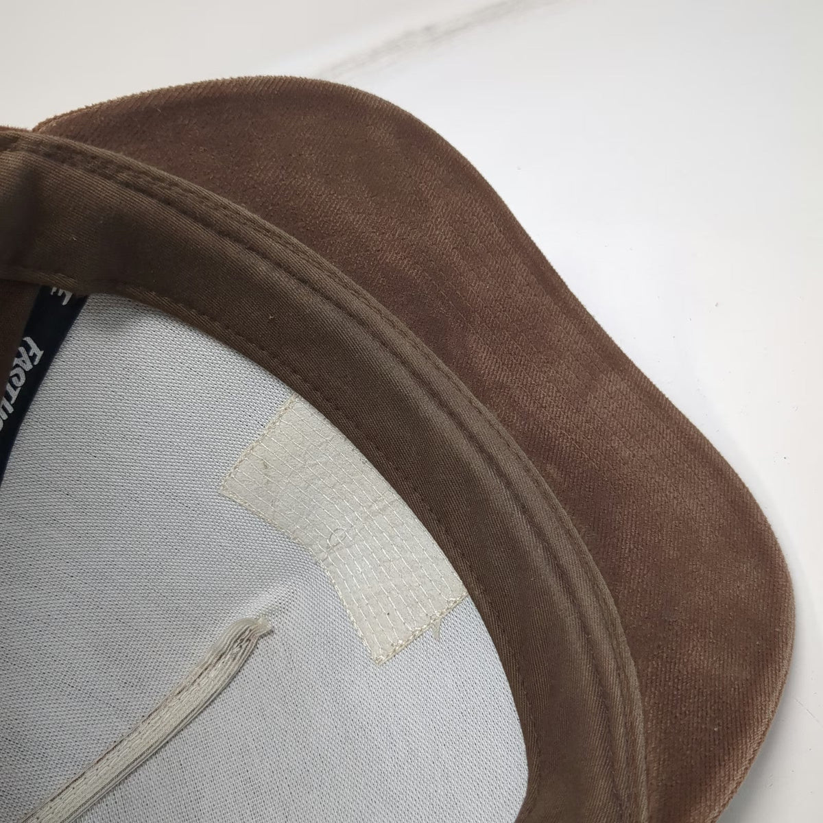 Fasthouse 5 Panel Brown One Size Snapback Flat Brim Patch We Race Sometimes Hat