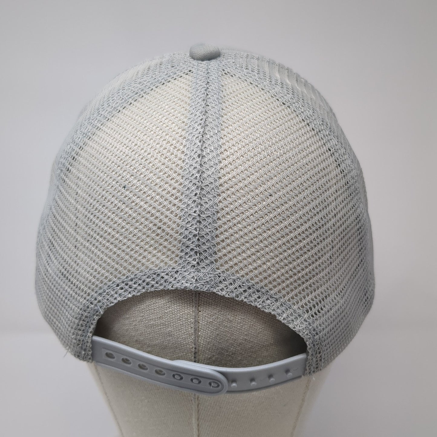 Diet Coke Snapback Mesh Back Trucker Hat Gray One Size Solid Adjustable