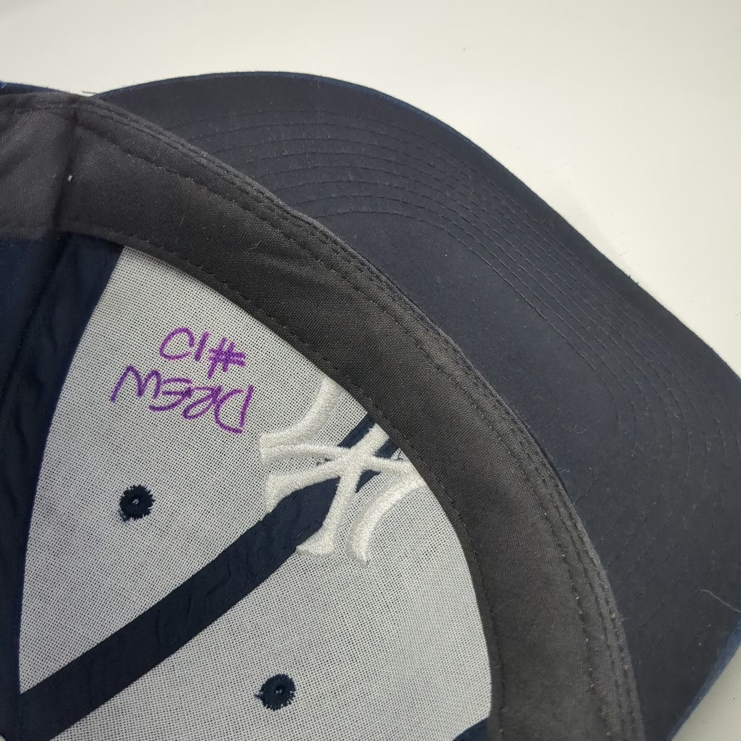 New York Yankees MLB OC Sports Baseball Cap Blue One Size Strapback NY Logo
