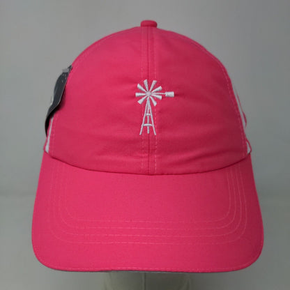 PGA Tour Women's Strapback Golf Hat Embroidered Windmill Logo W/Tags Golf