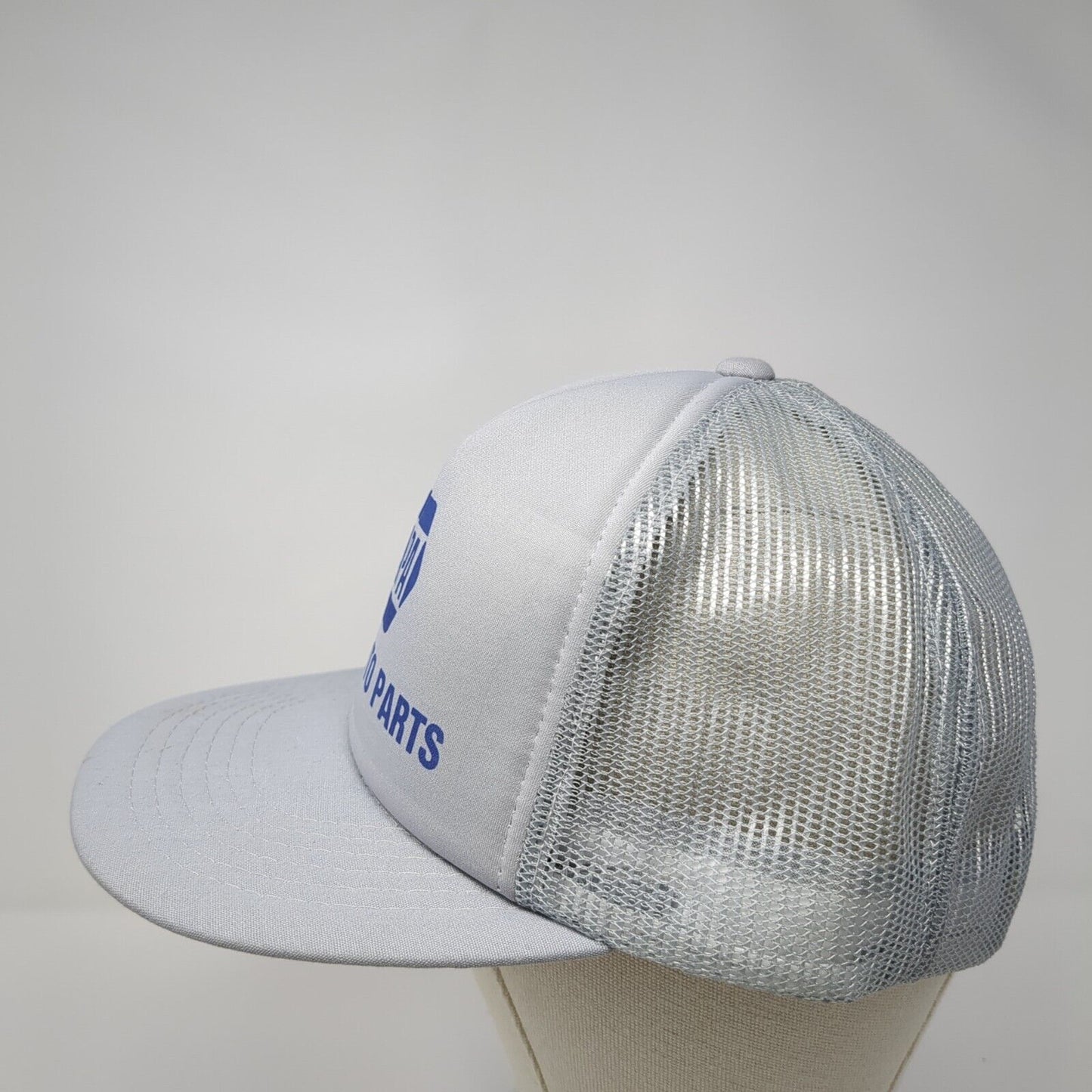 NAPA Auto Parts Snapback Trucker Hat Gray One Size Adjustable Mesh Back Yupoong