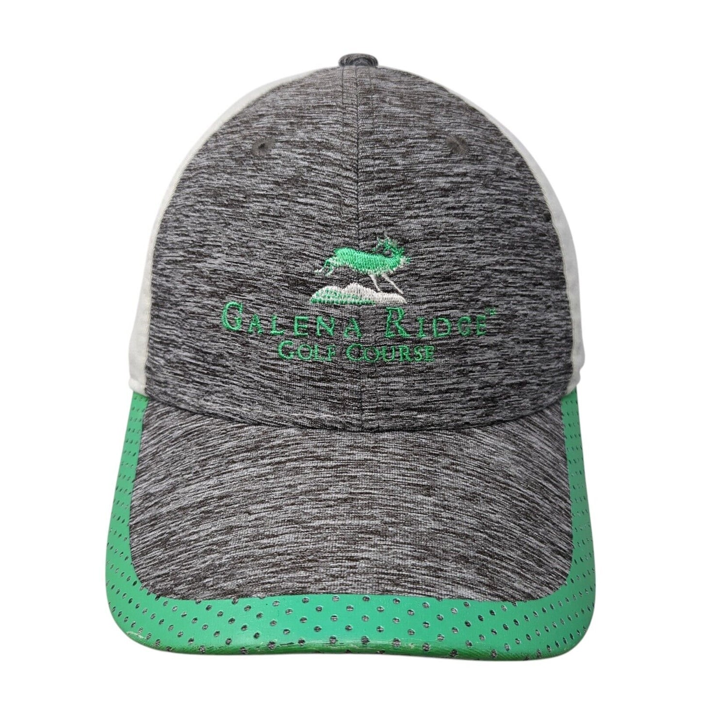 Galena Ridge Golf Course Strapback Hat MultiOS Adjustable Technical Fit Antigua