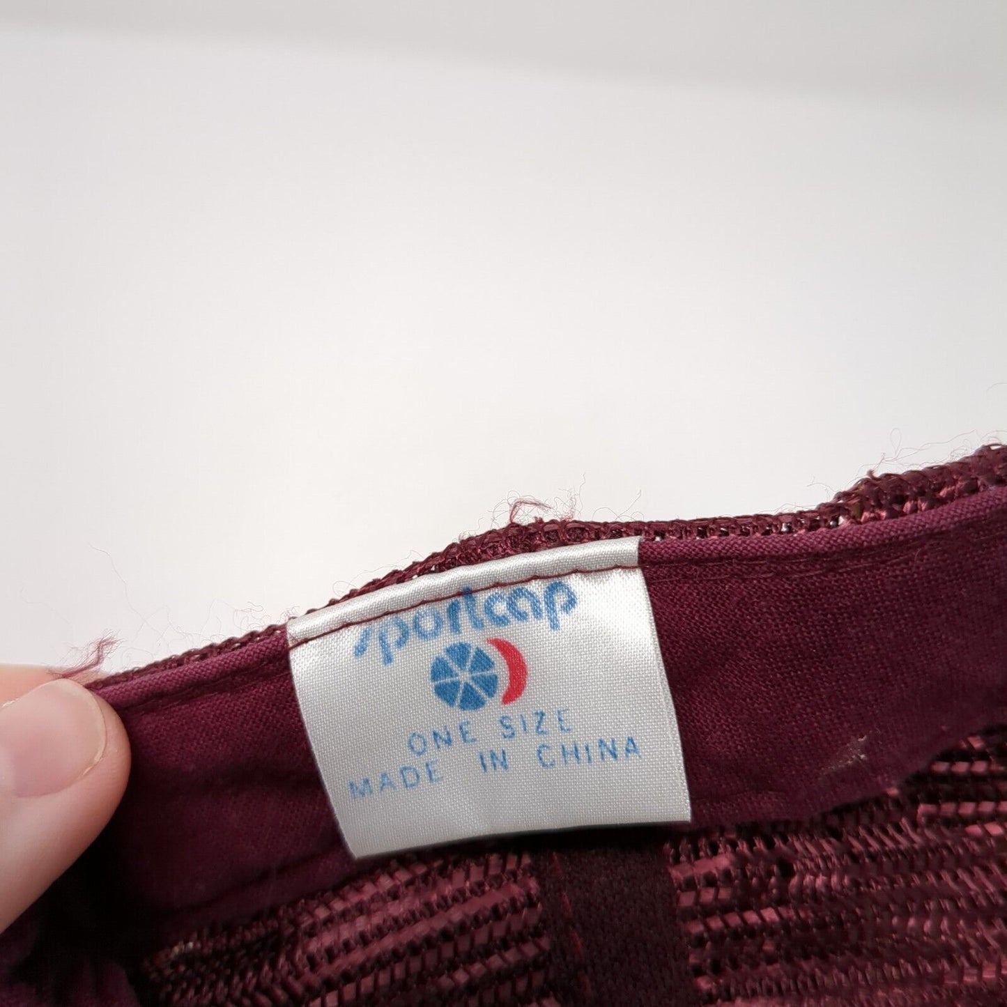 Centennial Tractor Snapback Trucker Hat Red OS Adjustable Mesh Back Sportcap