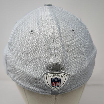 Dallas Cowboys NFL New Era Gray Cap L Stretch Fit 39THIRTY Mesh Shield Star Hat