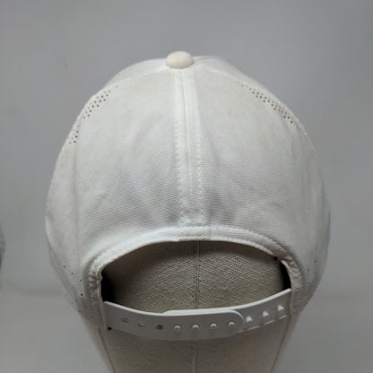 Nike Snapback Hat White OSFM Adjustable Breathable Legacy91 Dri-Fit 6 Panel