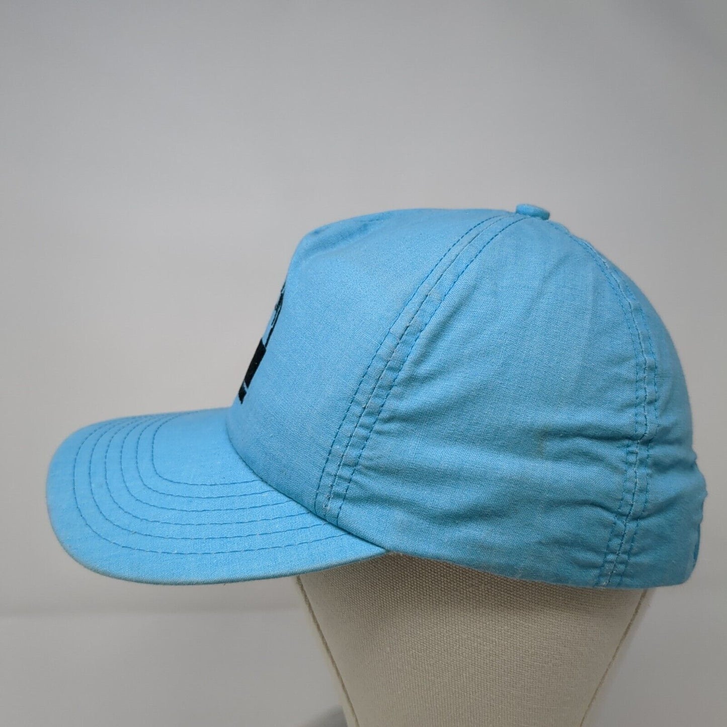 Zion National Park Slideback Hat Blue OSFA Adjustable Leather Strap