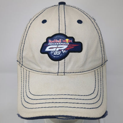 Baseball Cap Beige Blue One Size GP 09 MotoGP Centennial IMS Motor Speedway Hat