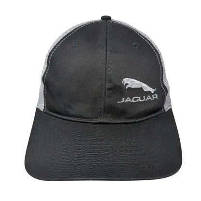 Jaguar Boise Snapback Mesh Back Hat Black Gray OSFA Embroidered Logo