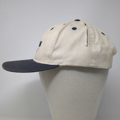 Del Sol Baseball Cap St Thomas USVI Beige Blue One Size Slideback Travel Hat