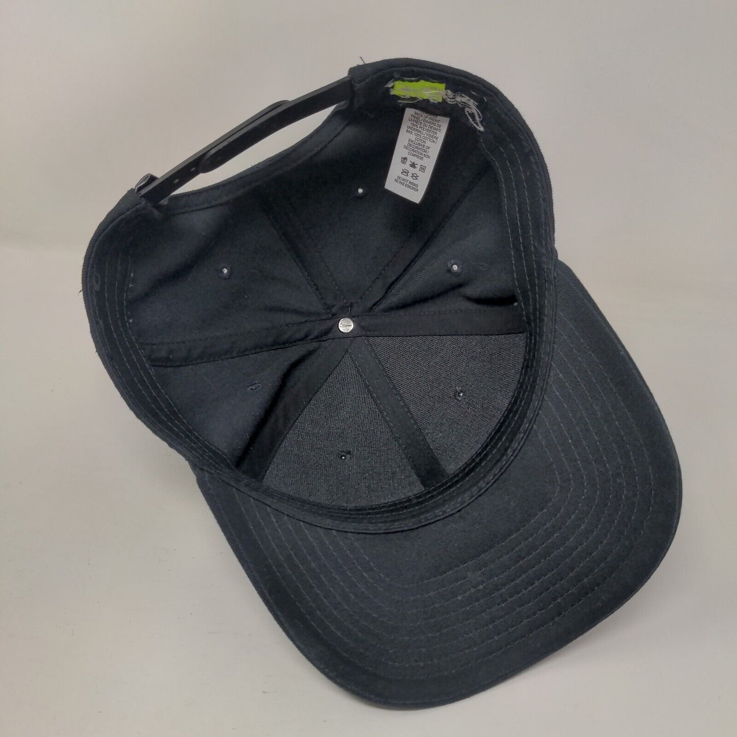 Nike Y&J 4,25,2012 Snapback Hat Black OS Adjustable Embroidered Swoosh Logo
