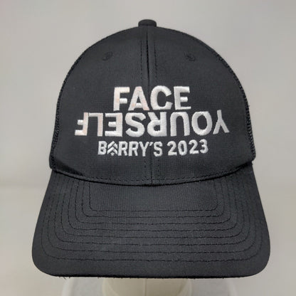 Face Yourself Barry's 2023 Snapback Mesh Back Trucker Hat Black Adult