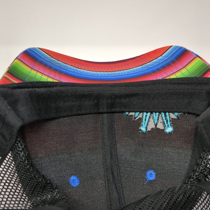 Classic TL Caps Snapback Trucker Hat Multi One Size Striped Mesh Back