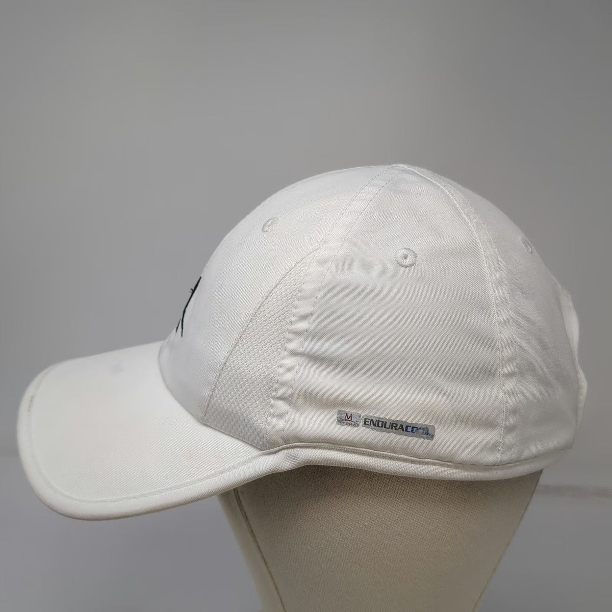 Mission Baseball Cap White One Size Enduracool Performance Strapback Cooling Hat