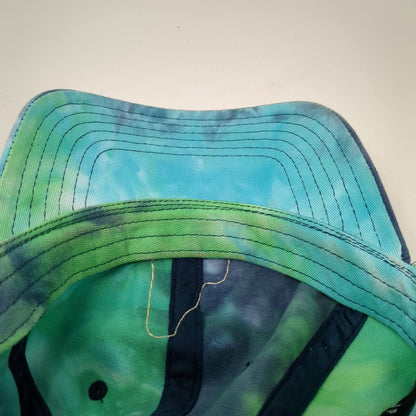 Idaho Slideback Hat Multi One Size Tie Dye Leather Patch Sportsman