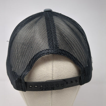 Idaho Connect 2022 Snapback Mesh Back Trucker Hat Gray One Size Outdoor