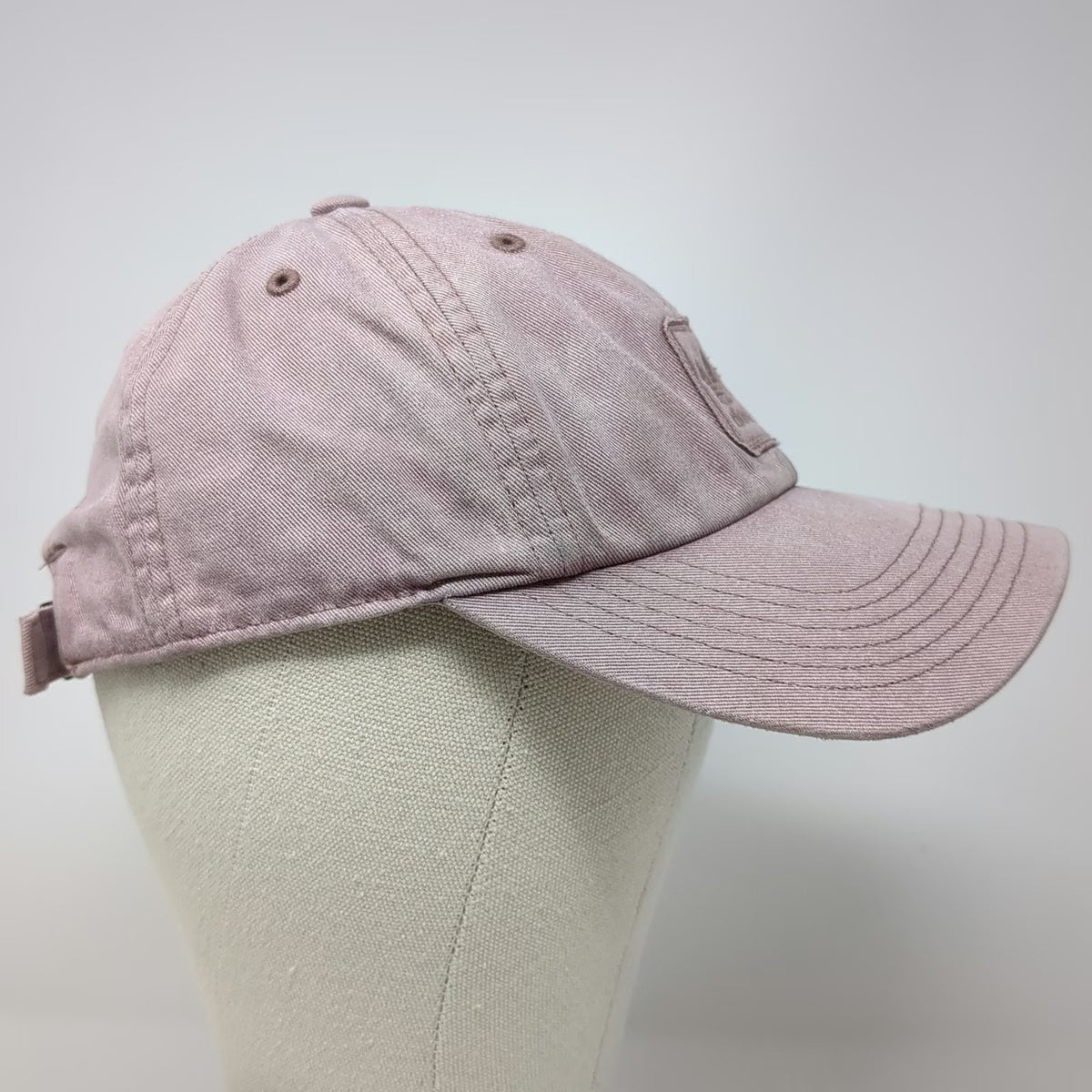 Adidas Baseball Cap Pink One Size Slideback Trefoil Logo Cotton Adjustable Hat