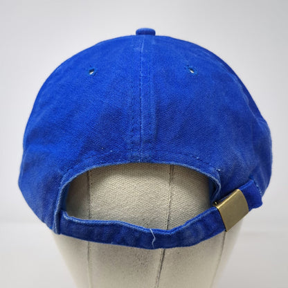 Blue Baseball Cap One Size Slideback Sunrise Day Camp Staten Island NY Logo Hat