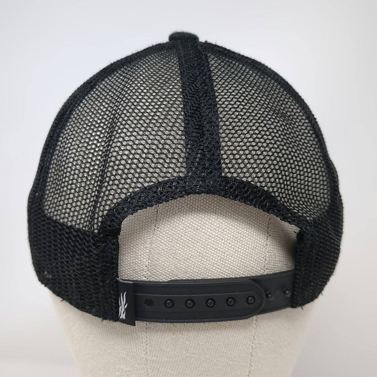 Sitka Gear Trucker Hat Black Gold One Size Bozeman MT Mesh Snapback Mid Profile