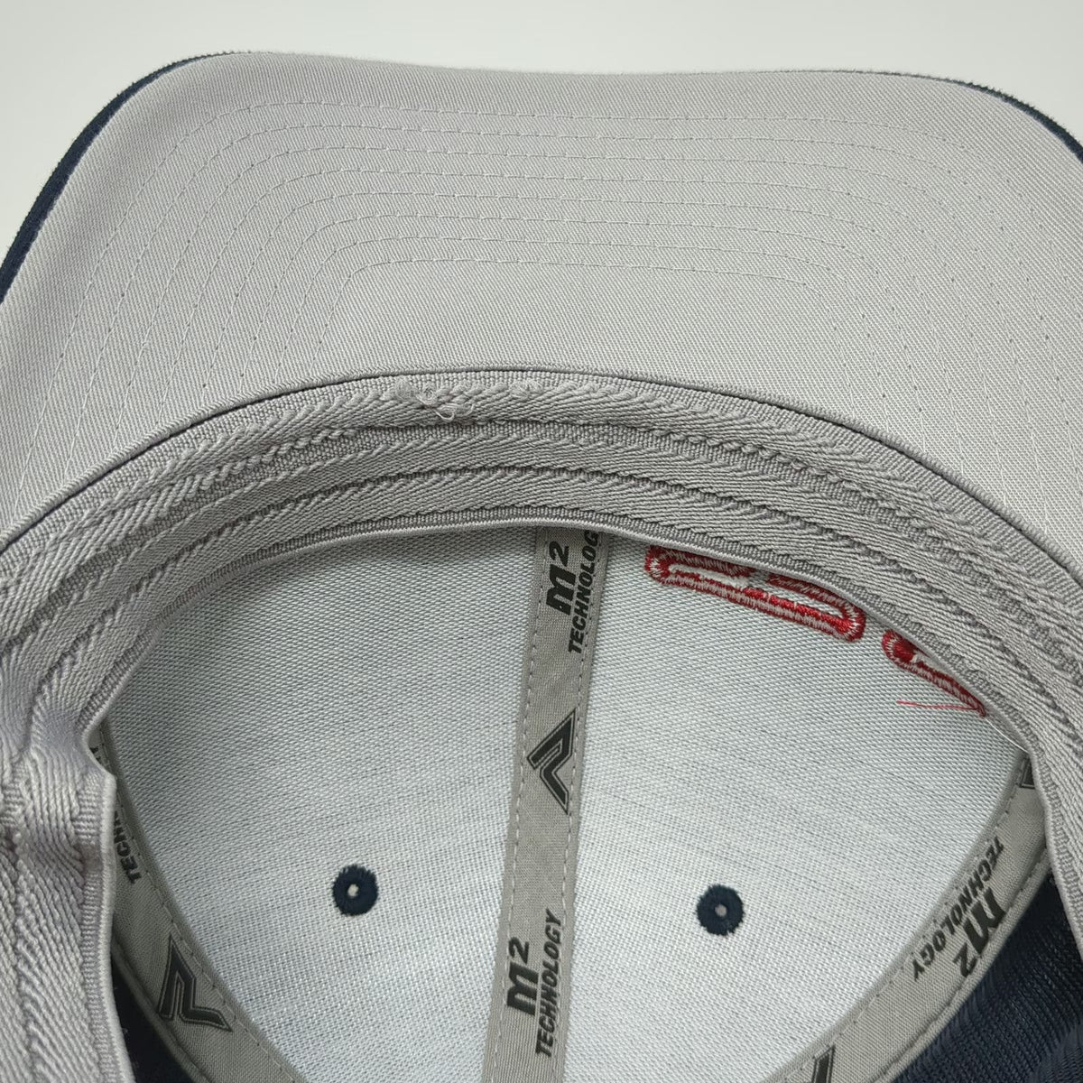 Pacific Headwear Baseball Cap Blue 8 SRS Logo Performance Flexfit M2 Tech Hat