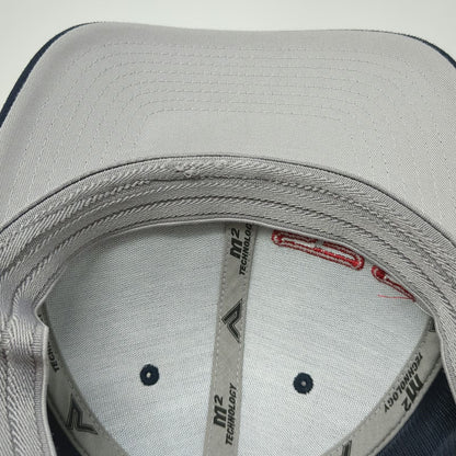 Pacific Headwear Baseball Cap Blue 8 SRS Logo Performance Flexfit M2 Tech Hat
