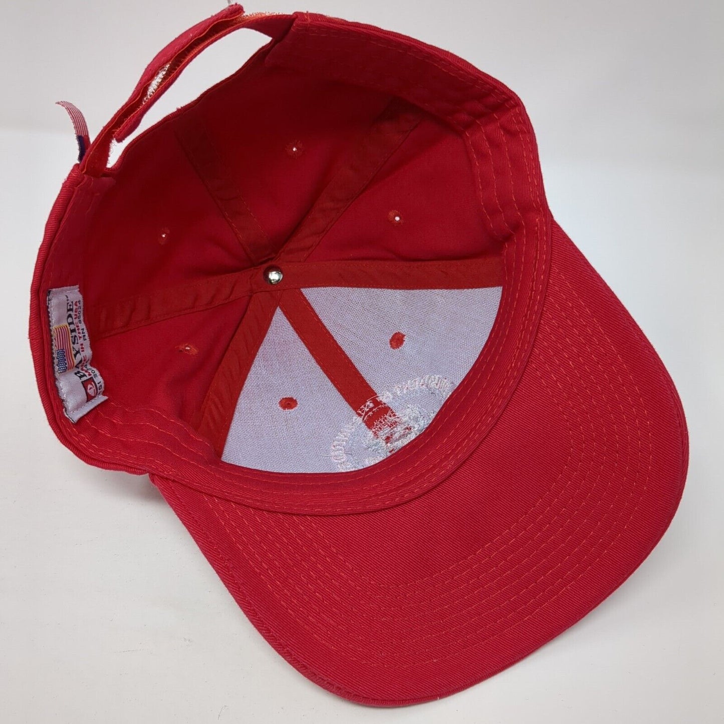 43rd President of the United States Strapback Hat Red One Size Adjustable