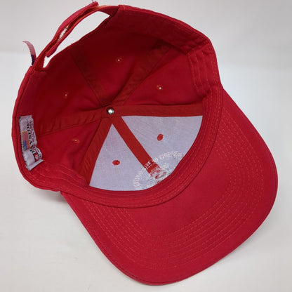 43rd President of the United States Strapback Hat Red One Size Adjustable