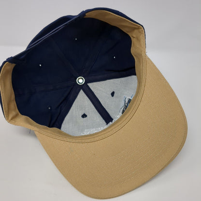 Farmers National Bank Snapback Hat Multi One Size Adjustable Colorblock