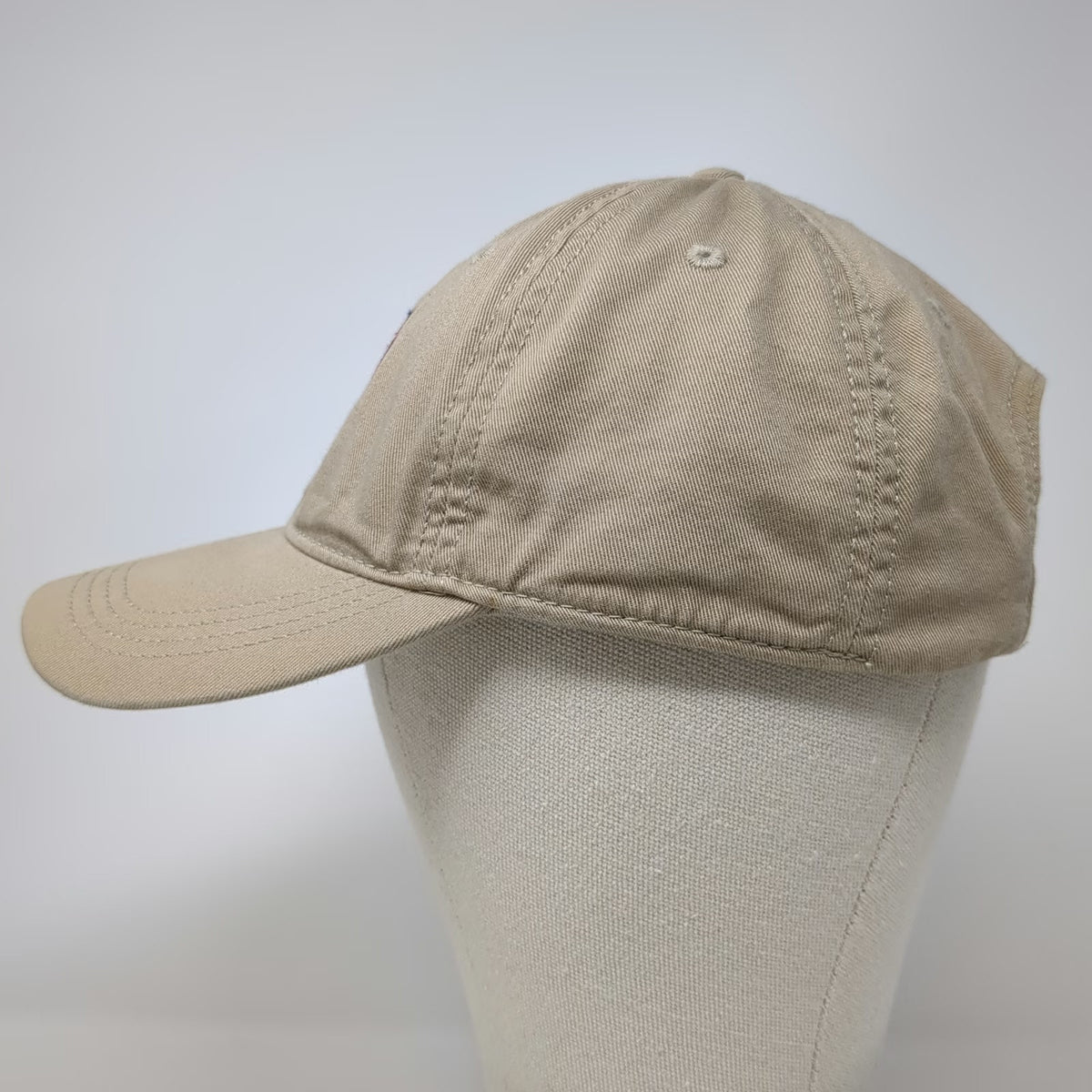 Devon & Jones Baseball Cap Beige One Size MSU REC Just Play Embroidered Hat