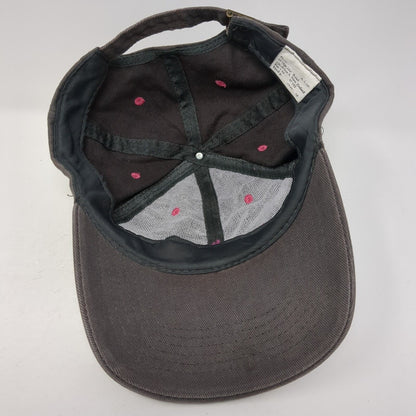 Pure Waitomo New Zealand Slideback Hat Brown One Size Adjustable Embroidered