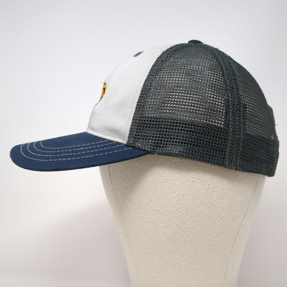 District Trucker Hat White Blue One Size Mesh Snapback Oregon Interagency Fire