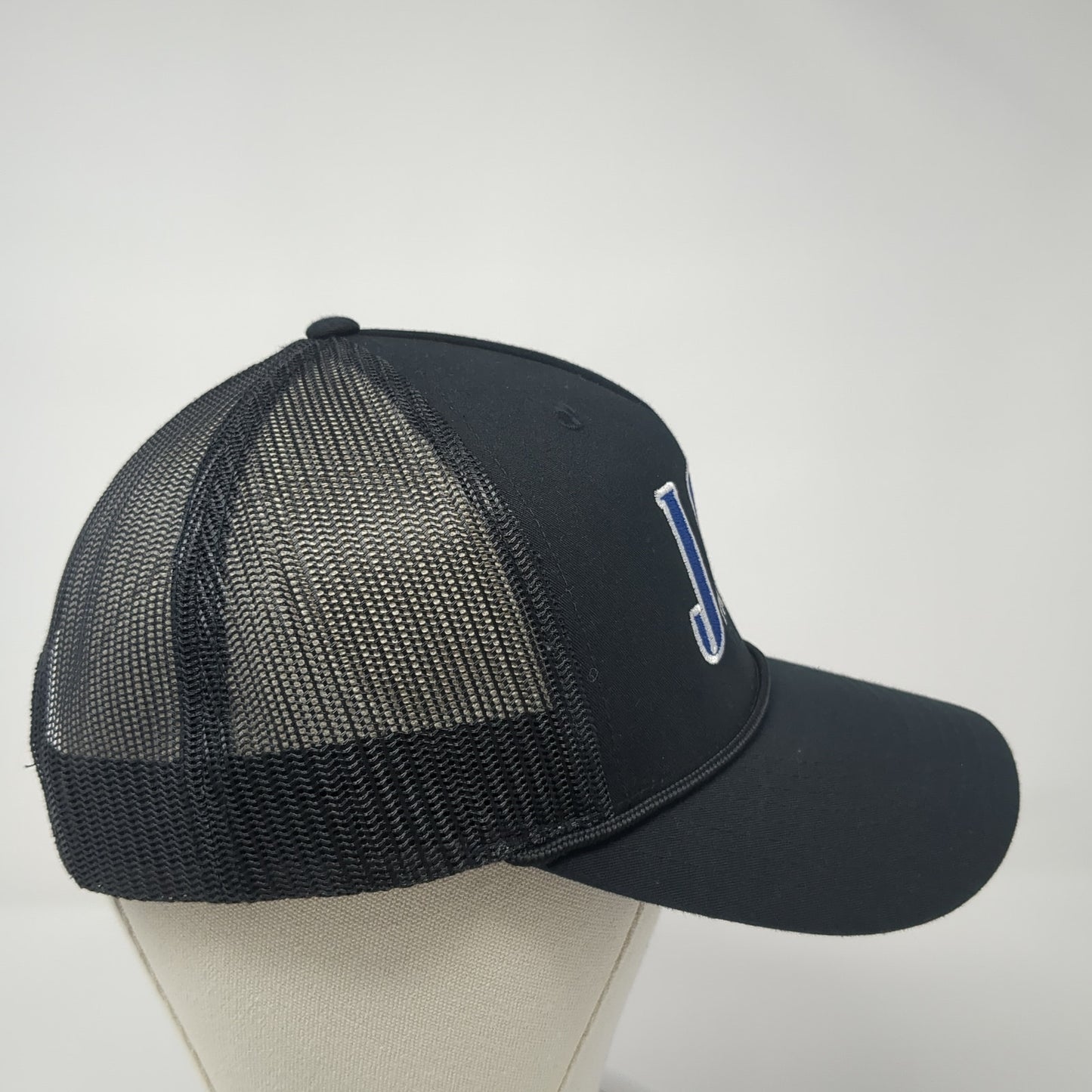 Jax Nutrition Snapback Mesh Back Trucker Hat Black One Size Richardson