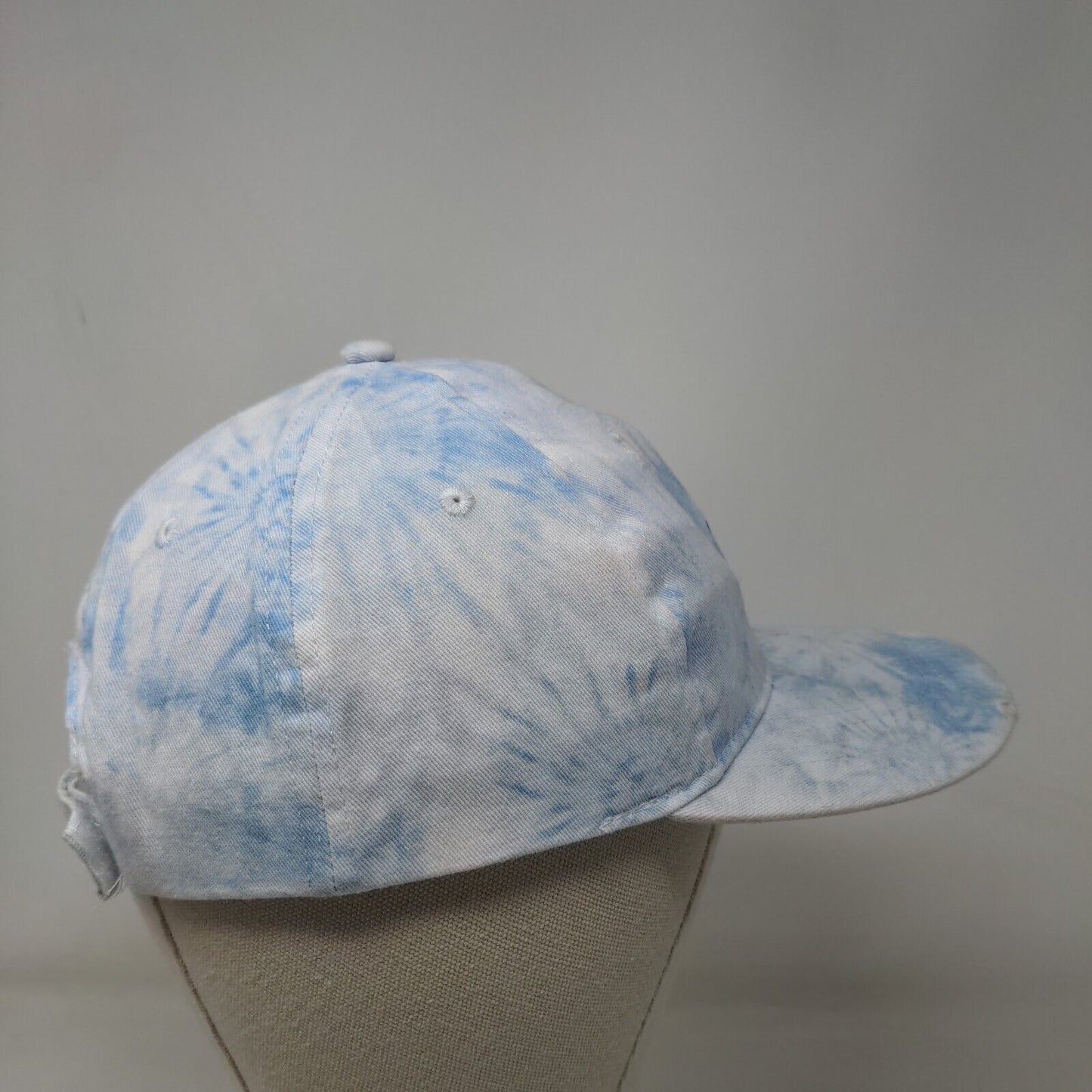Butterfly Strapback Hat Multi One Size Embroidered Adjustable Tie Dye