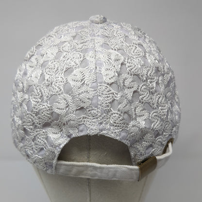 WIFEY Slideback Baseball Cap Multicolor One Size Adjustable Lace Trim