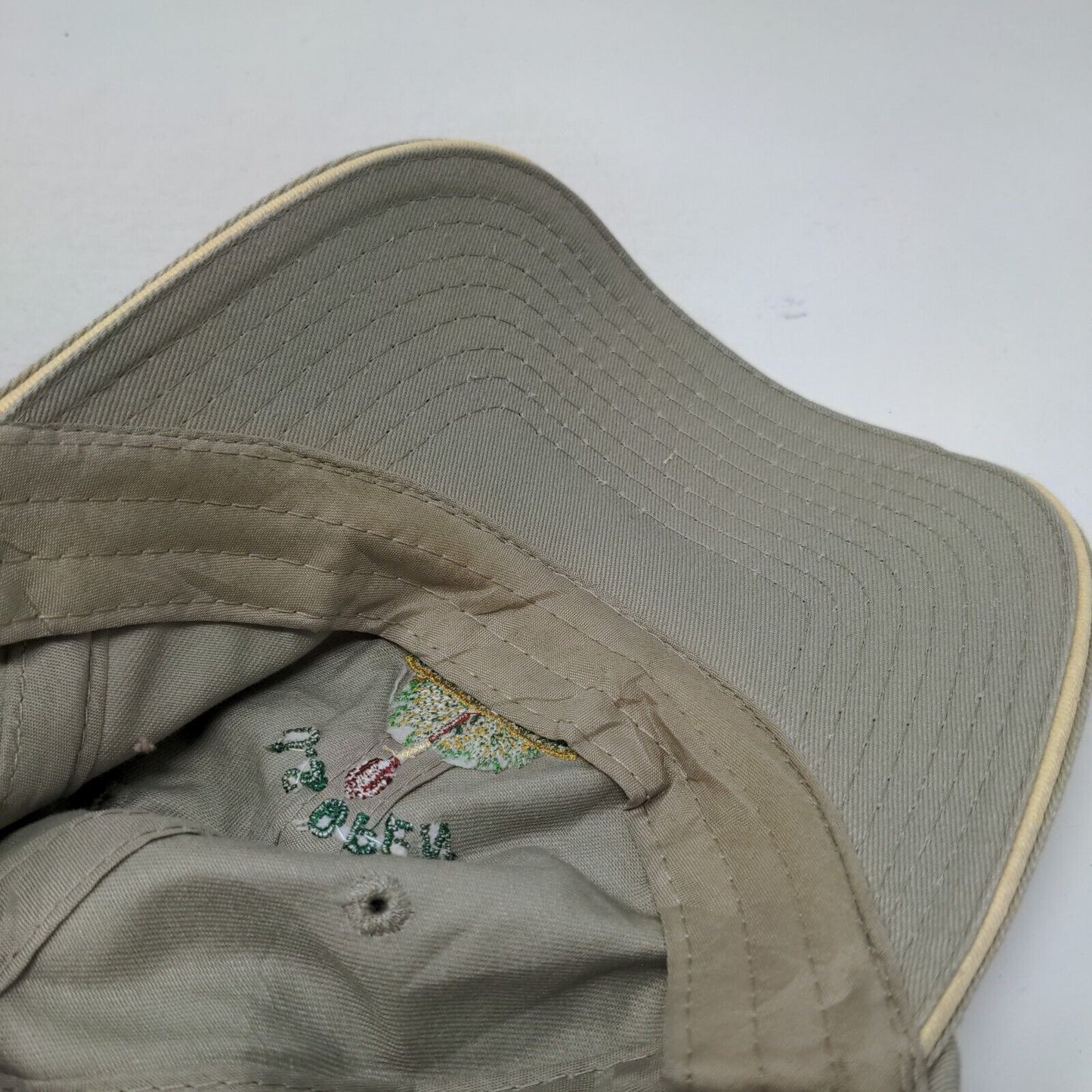 USGA US Open 2013 Merion Slideback Hat Tan Embroidered Logo Golf