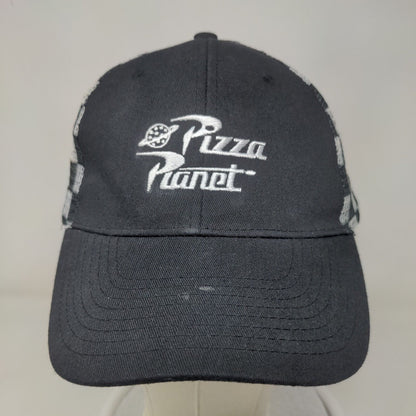 Disney Pixar Toy Story Pizza Planet Snapback Hat One Size Black Mesh Back