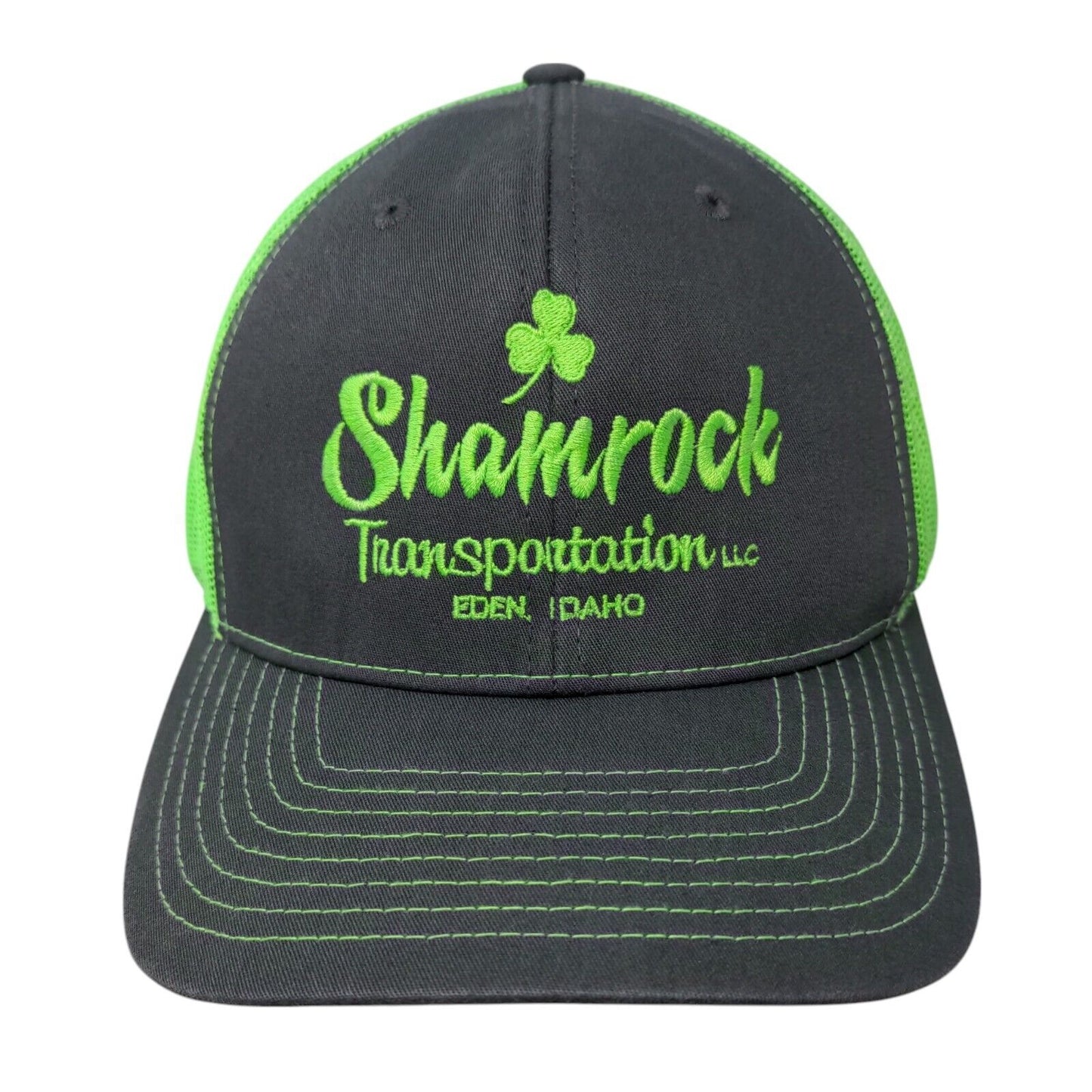 Shamrock Transportation Snapback Trucker Hat Multi One Size Mesh Back