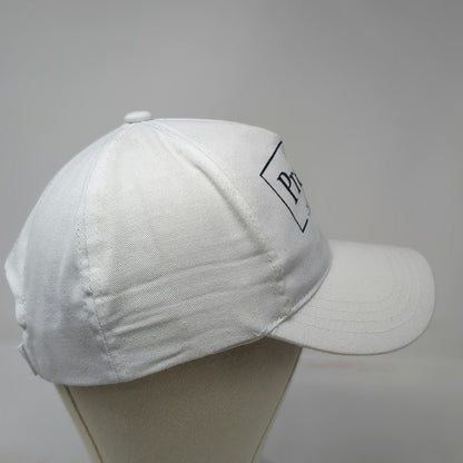 Premium Travel Club 5 Panel White One Size Graphic Strapback Vacation Theme Hat