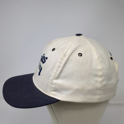 Boogies Diner Georgetown Snapback White Blue One Size Green Underbrim Cotton Hat