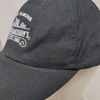 World Famous Dr. McGillicuddy's Est. 1865 Strapback Hat Black One Size Cotton