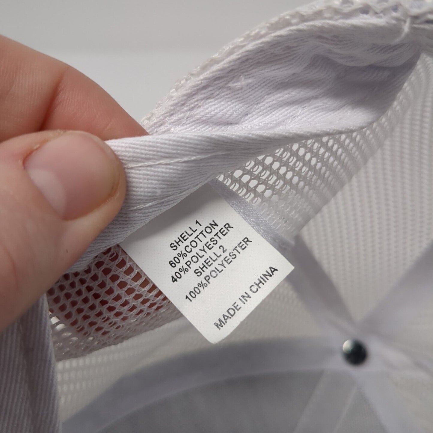 Leupold Trucker Hat Gray One Size Adjustable Embroidered Mesh Back 6 Panel