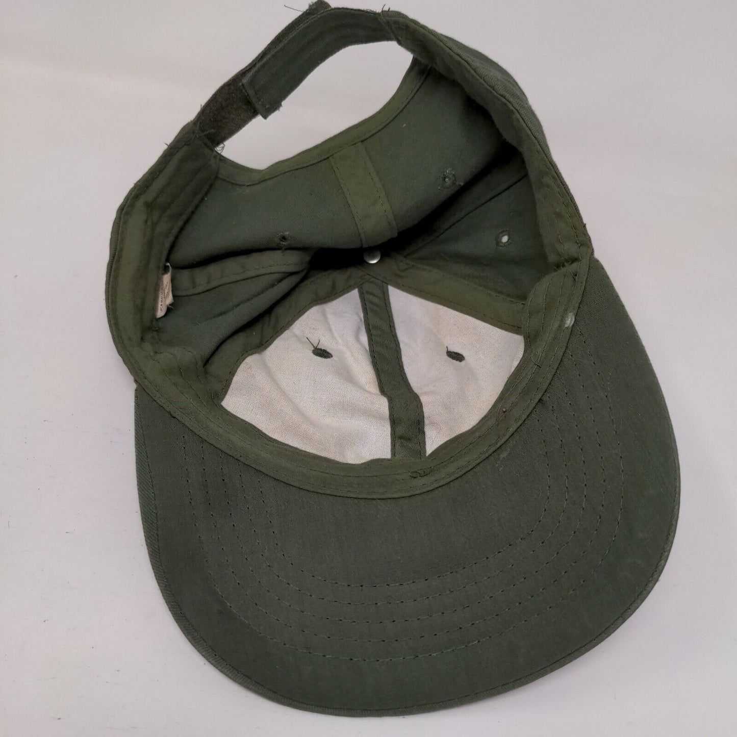 Unbranded Strapback Hat Green Sea Turtle OSFM Adjustable Solid Blank
