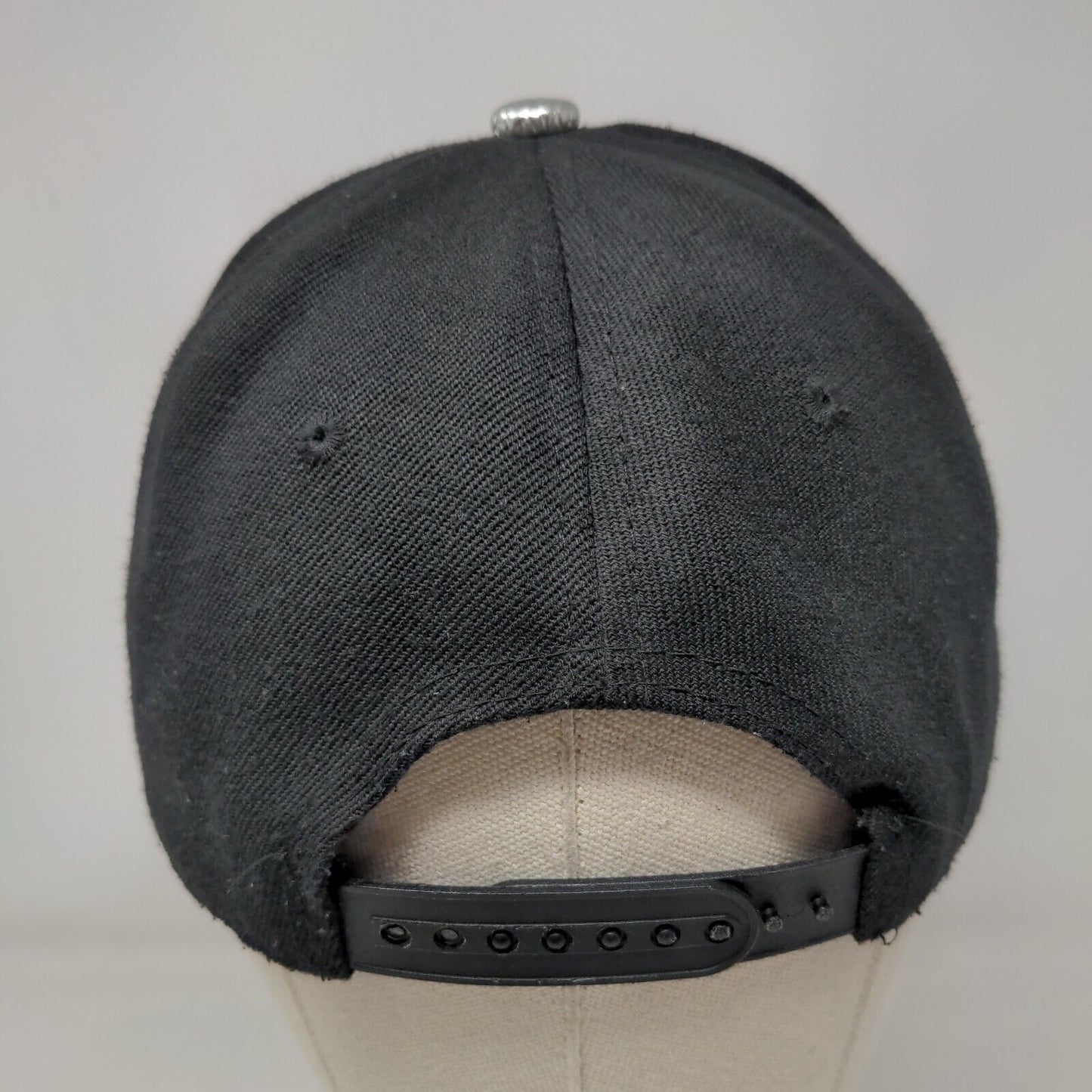 Sports Cap Snapback Hat Black One Size Adjustable Colorblock Damplush