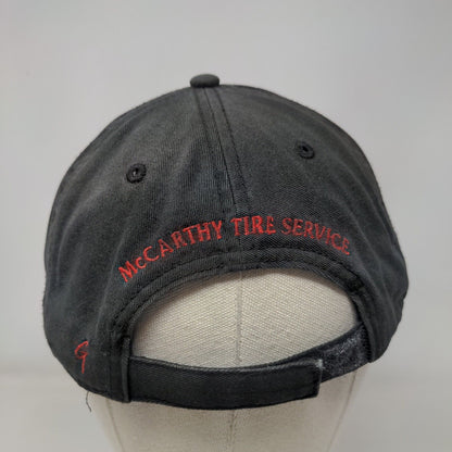 McCarthy Tire Service Strapback Hat Black OSFM Embroidered Adjustable