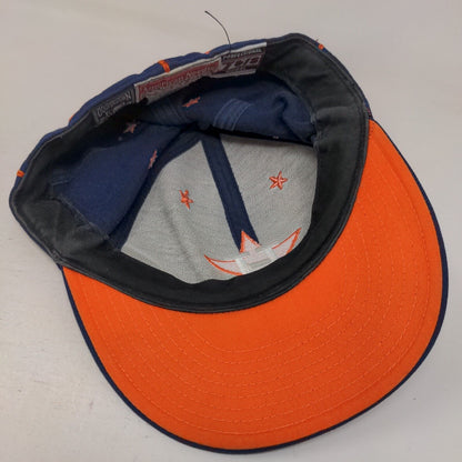 Houston Astros Fitted Hat Blue 7 5/8 Embroidered Logo Cooperstown MLB