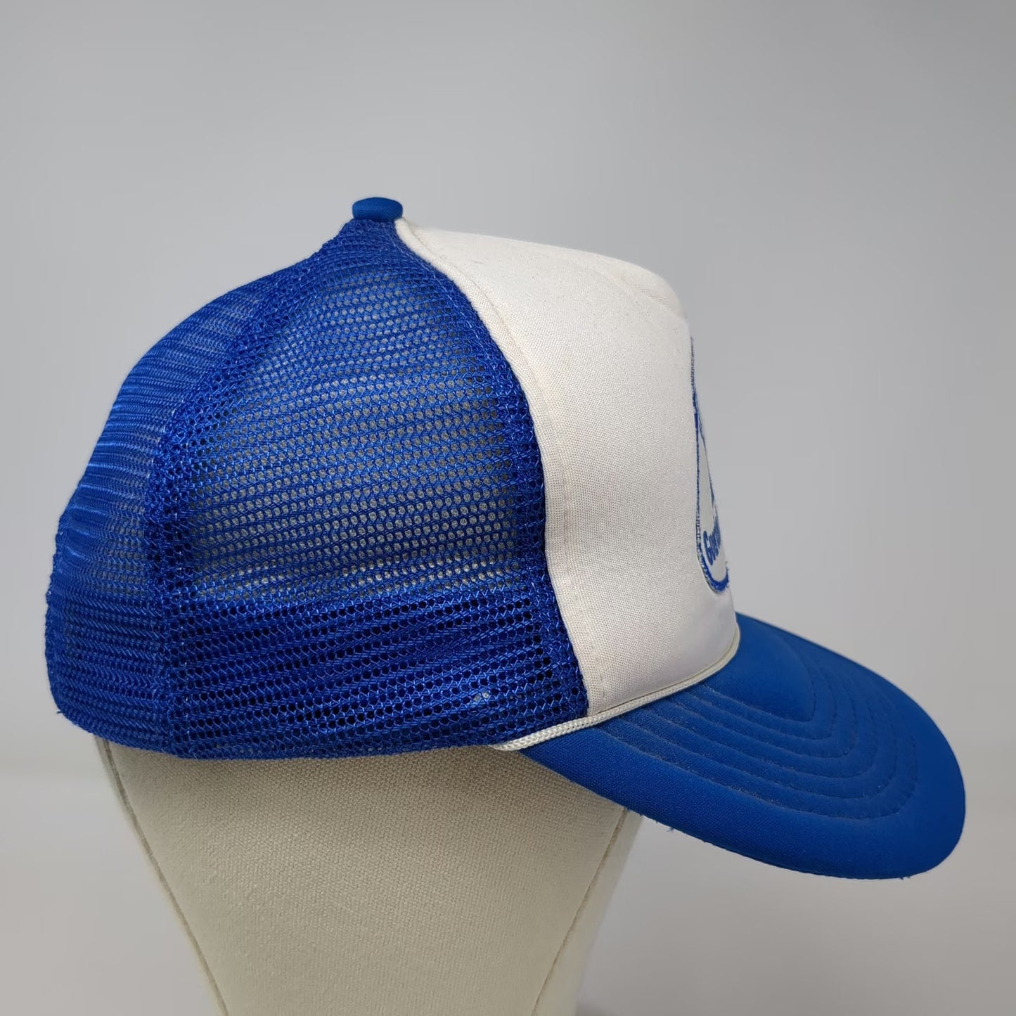 Civic Caps Trucker Hat Blue One Size Guerdon Industries Inc Mesh Back Snapback